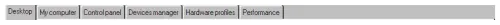 Tabs from 98.css