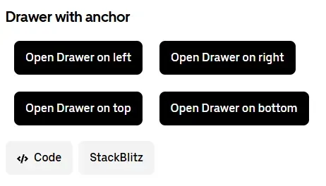 Drawer from Base