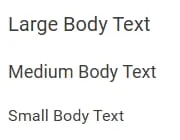 Body Text