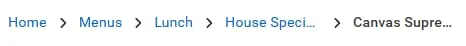 Breadcrumbs