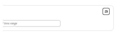 Date range picker from Cloudscape