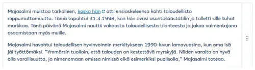 Paragraph from Duet Design System