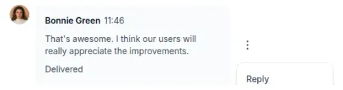 Chat Bubble from Flowbite