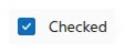 Checkbox from Fluent 2 Design System