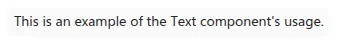 Text from Fluent 2 Design System