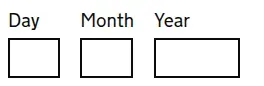 Date Input from GOV.UK Design System