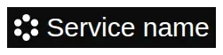 Generic Header from GOV.UK Design System