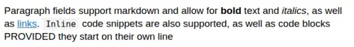 Paragraph from GOV.UK Design System
