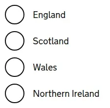 Radios from GOV.UK Design System