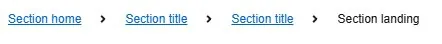 Breadcrumb