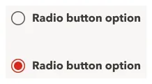 Radio button