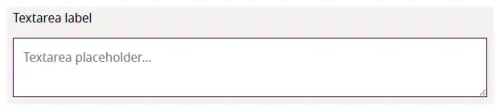 Textarea
