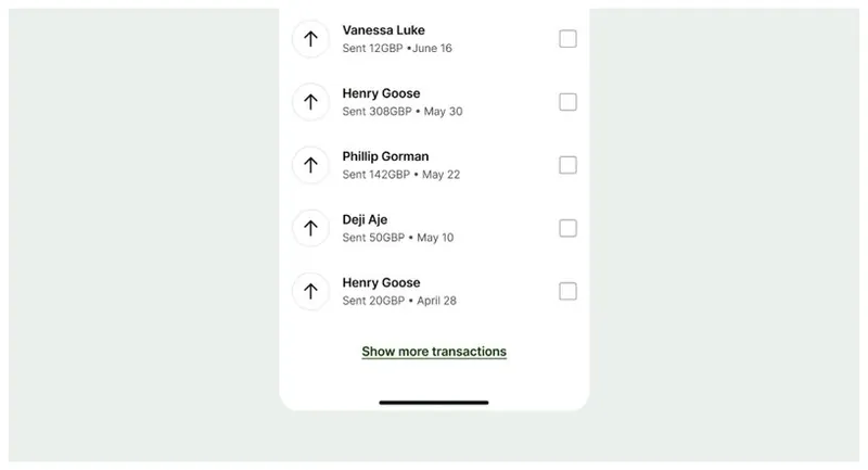List Item - Checkbox
