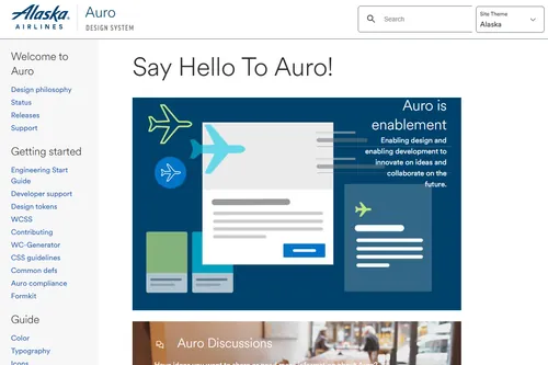 Auro website screenshot