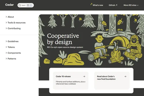 Cedar website screenshot
