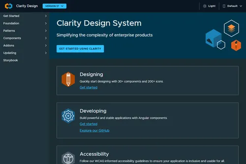 Clarity Design System thumbnail