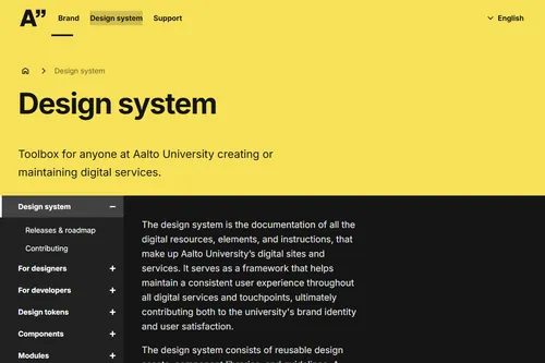 Aalto Design System thumbnail