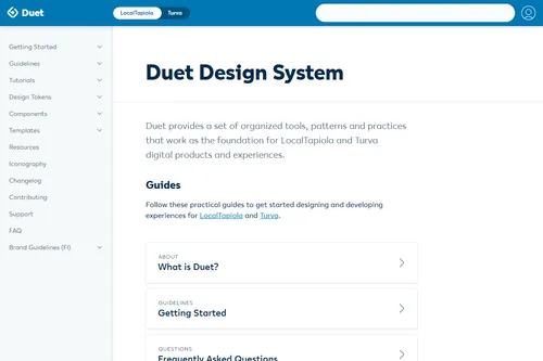 Duet Design System thumbnail