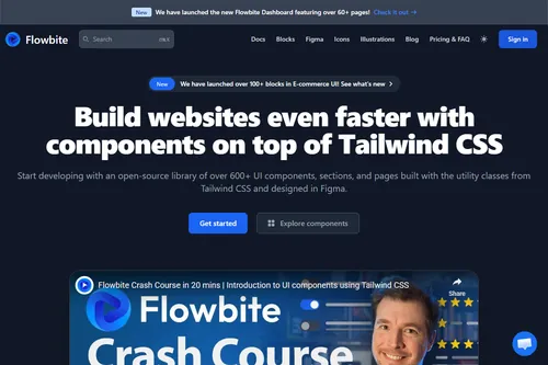 Flowbite thumbnail