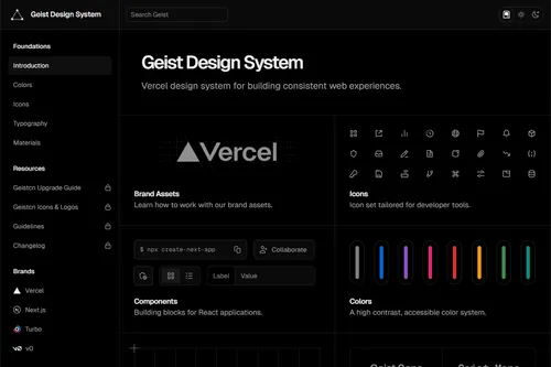 Geist Design System thumbnail