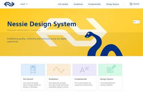 Nessie Design System thumbnail