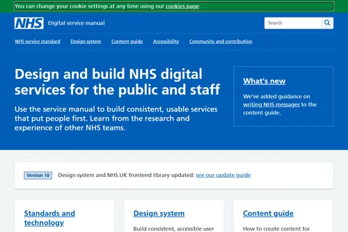 NHS Design System thumbnail