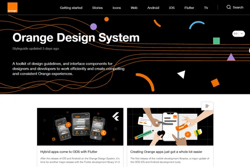 Orange Design System thumbnail